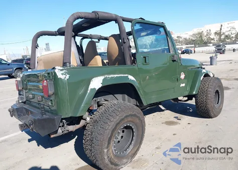 1998 Jeep Wrangler Sahara из США, поврежденный, VIN 1J4FY49S0WP758042